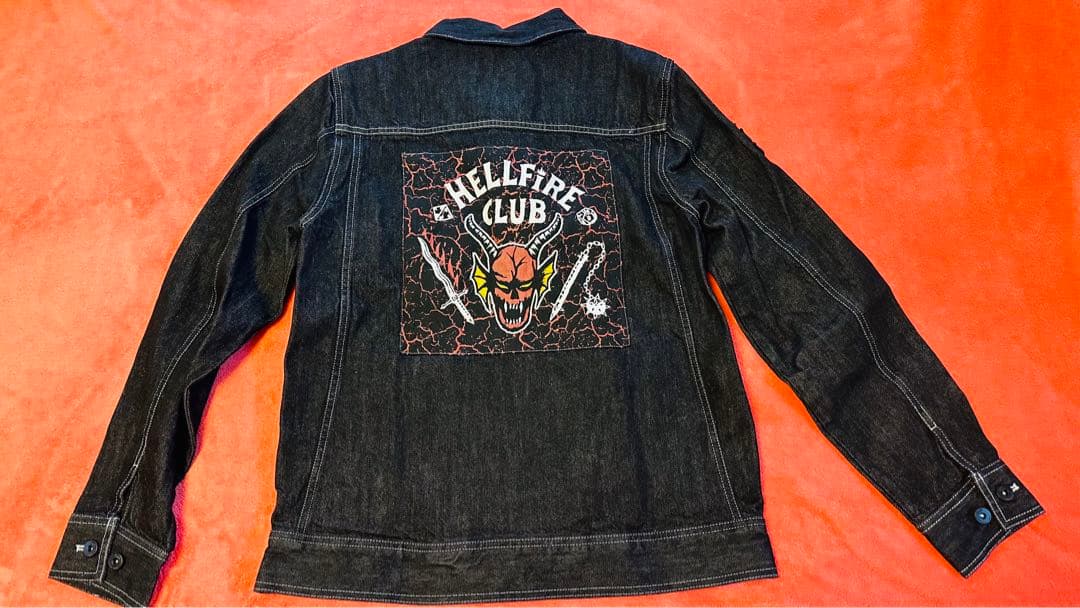 新品 未使用 VANS × ストレンジャーシングス コラボ デニムジャケット