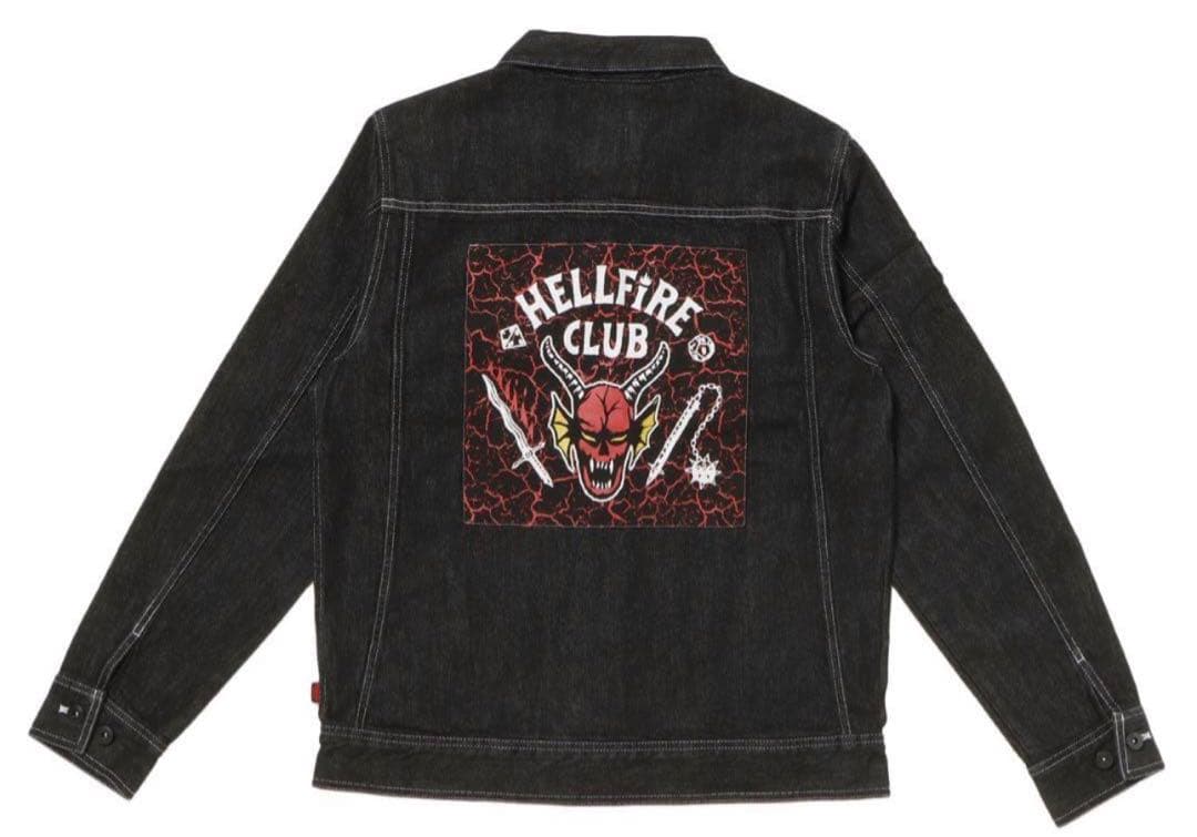 新品 未使用 VANS × ストレンジャーシングス コラボ デニムジャケット