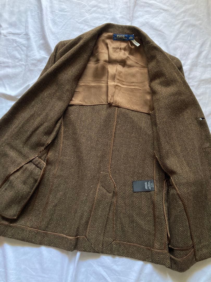 過去の名作】ポロラルフローレン ヘリンボーンツイードジャケット