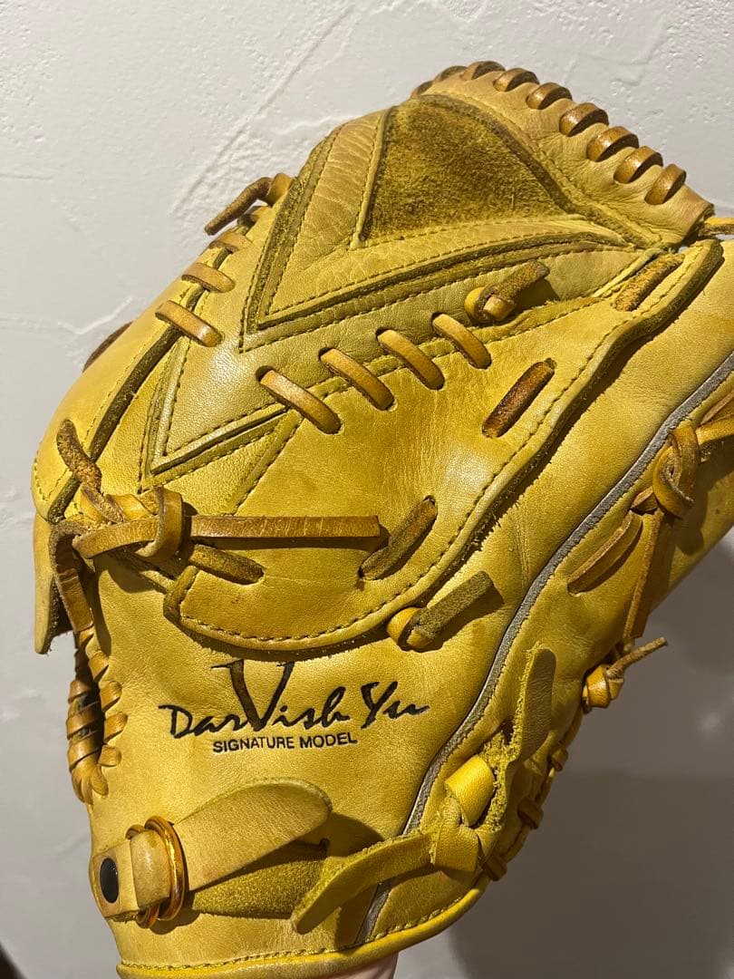 Nike Signature Model 軟式グローブ イエロー スポーツ 野球 www