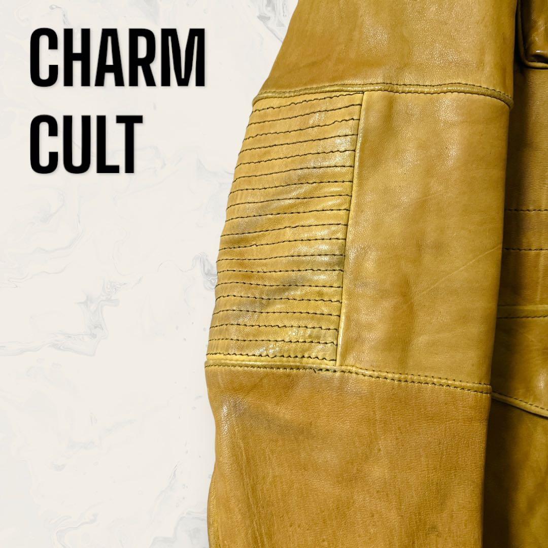 希少】 CHARMCULT レザー M-65 ジャケット 清春さん着用 - メルカリ