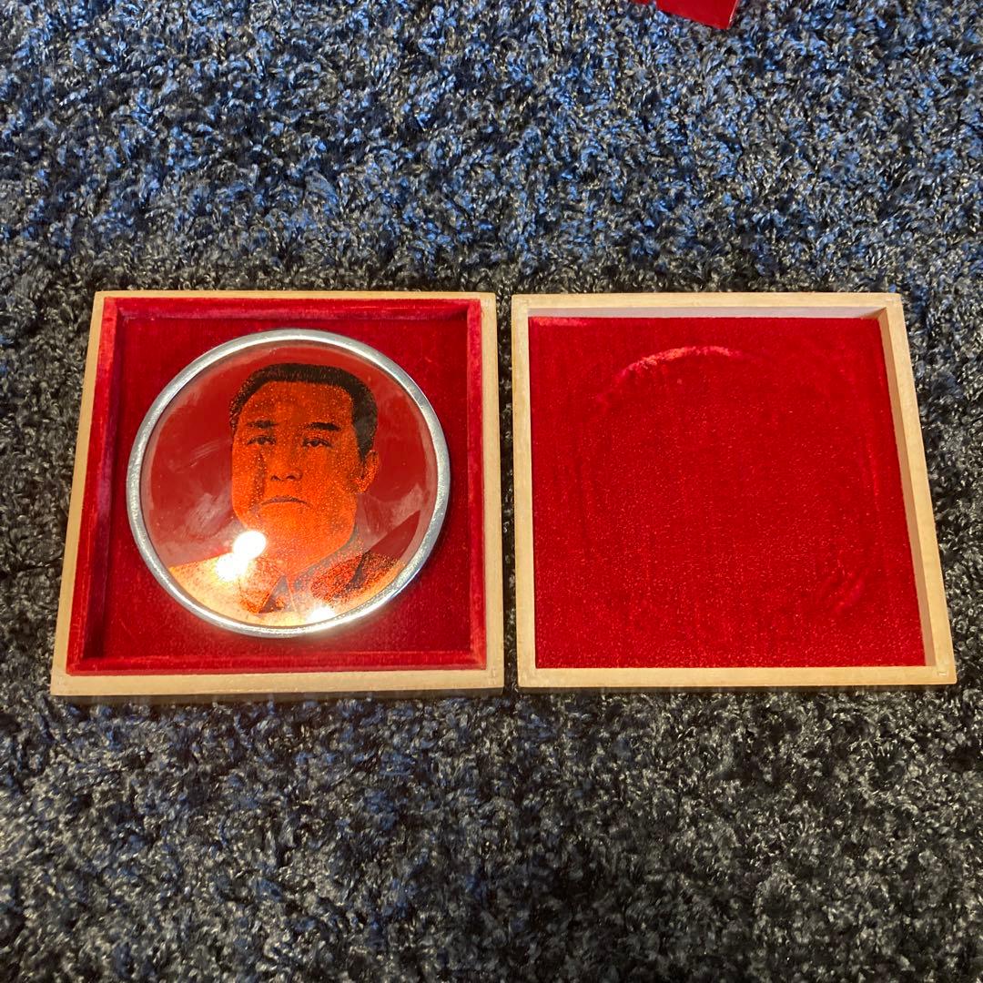 肖像　置物　北朝鮮 朝鮮 アンティーク 肖像 置物 北朝鮮 朝鮮 アンティーク