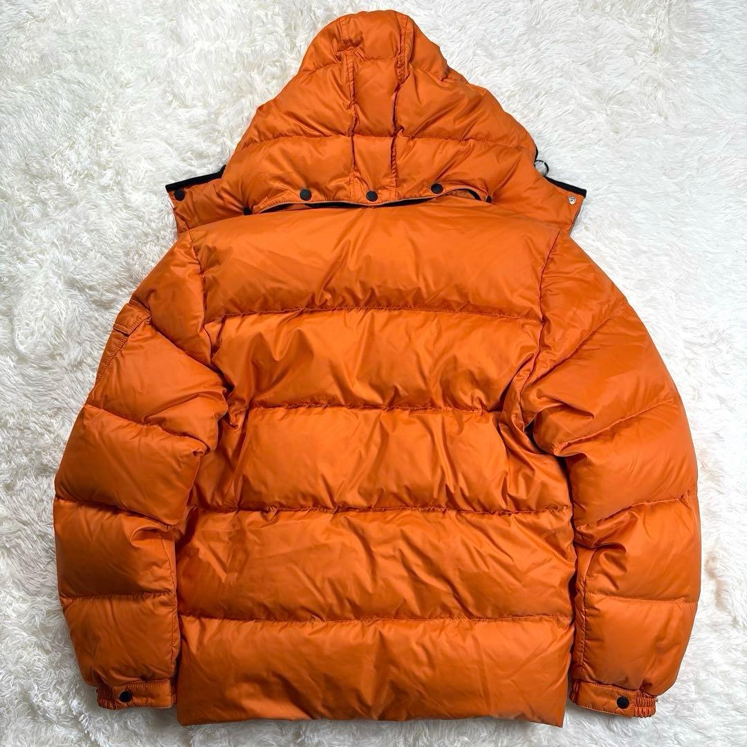 ✨美品・XL✨モンクレール バジーレ ダウンジャケット 肉厚 オレンジ