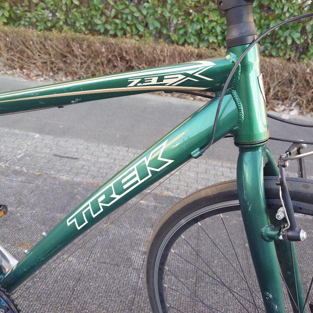 【手渡し　東京都】トレック　7.3FX グリーン　445mm　シフト不調
