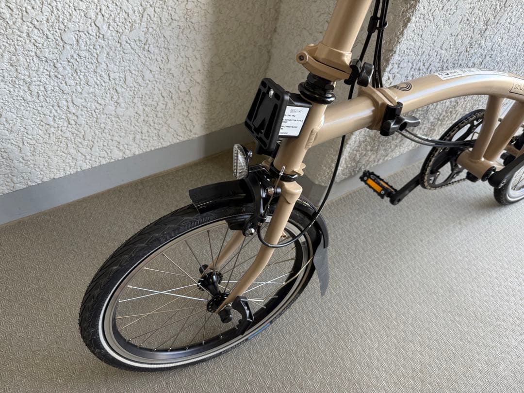 Brompton M6L DUNE SAND 2024購入