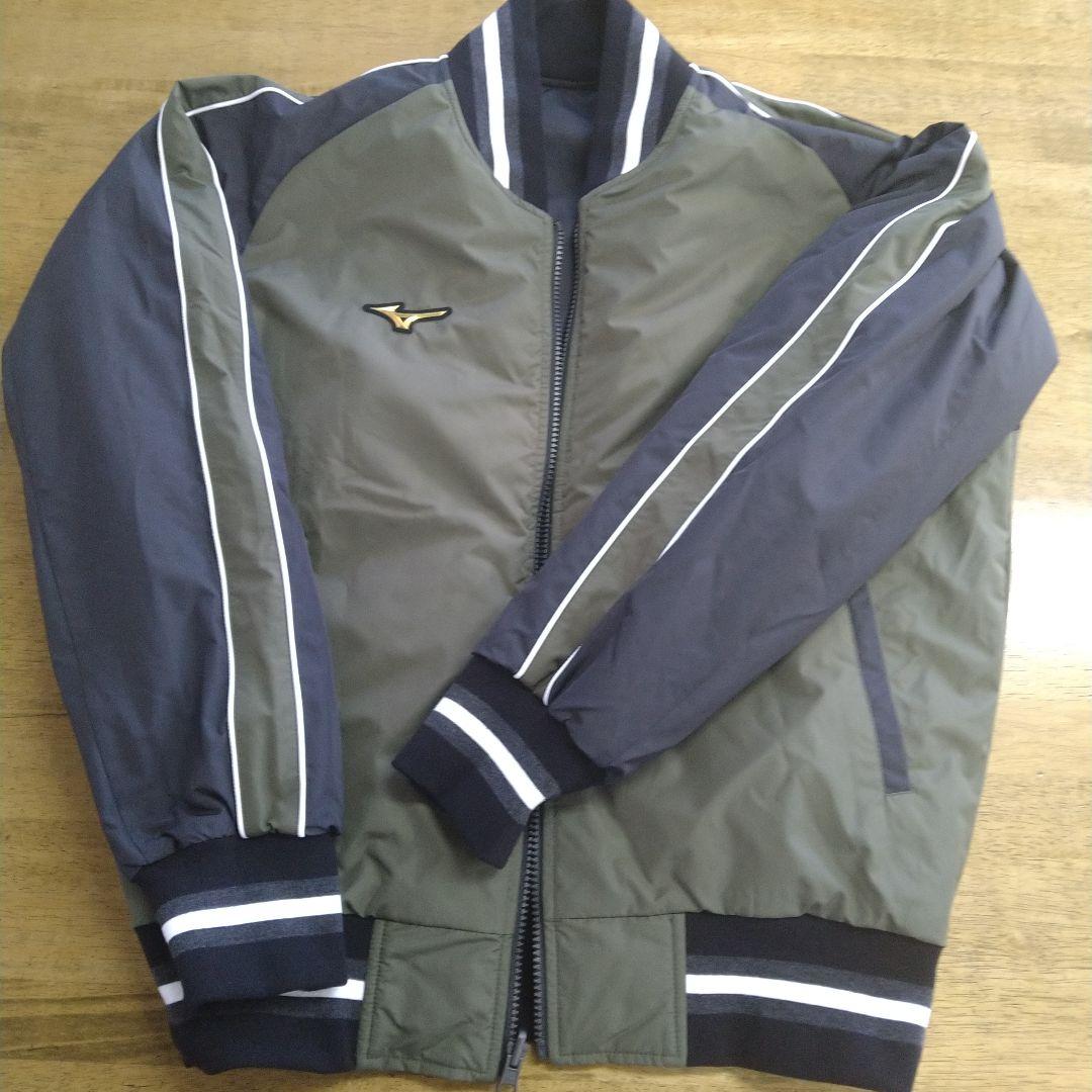 MizunoPro グラウンドコート　リバーシブル　黒、 オリーブグリーン MizunoPro グラウンドコート リバーシブル 黒、 オリーブグリーン