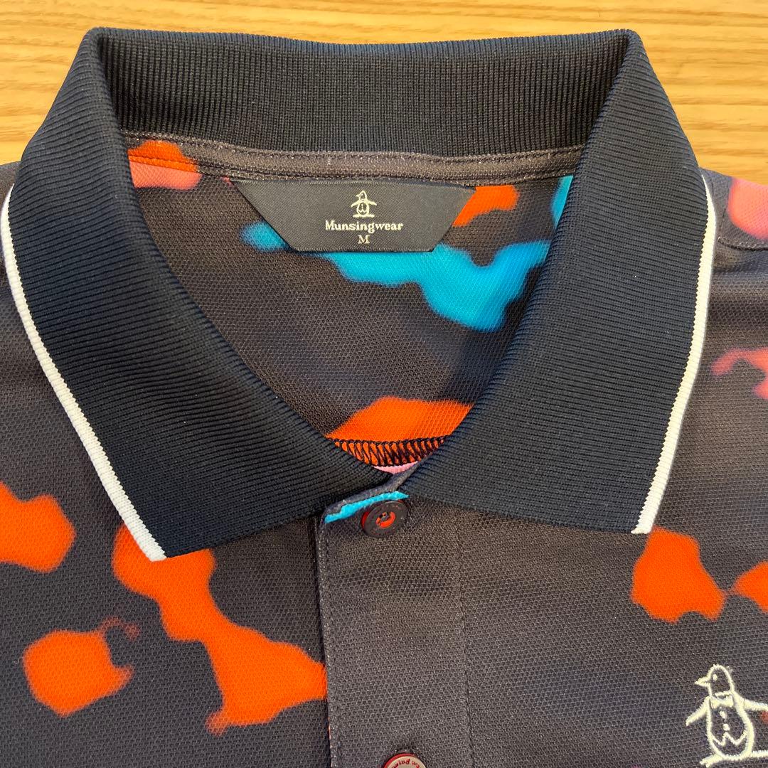 希少デザイン】Munsingwear カラフルポロシャツ 2点セット-人気ブランド