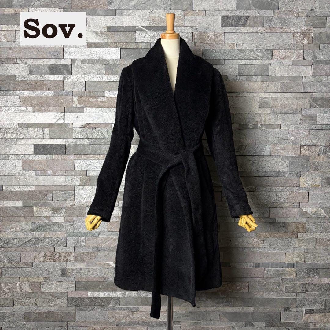 Sov. ソブ ダブルスタンダード　アルパカウール　シャギーコート Sov. ソブ ダブルスタンダード アルパカウール シャギーコート - メルカリ