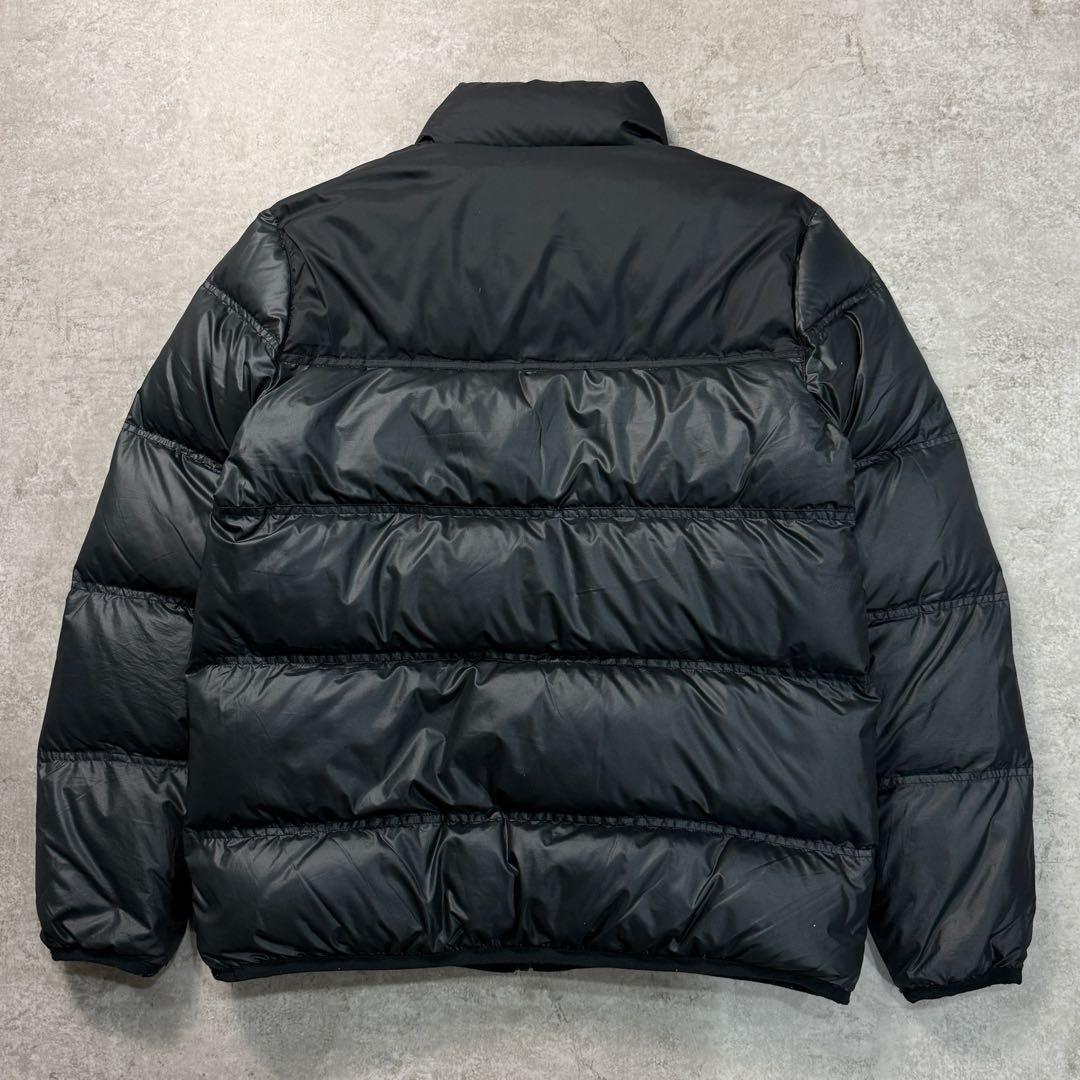 希少人気□ナイキ【L】ダウンジャケット リバーシブル 肉厚ヌプシ型 黒 Y2K