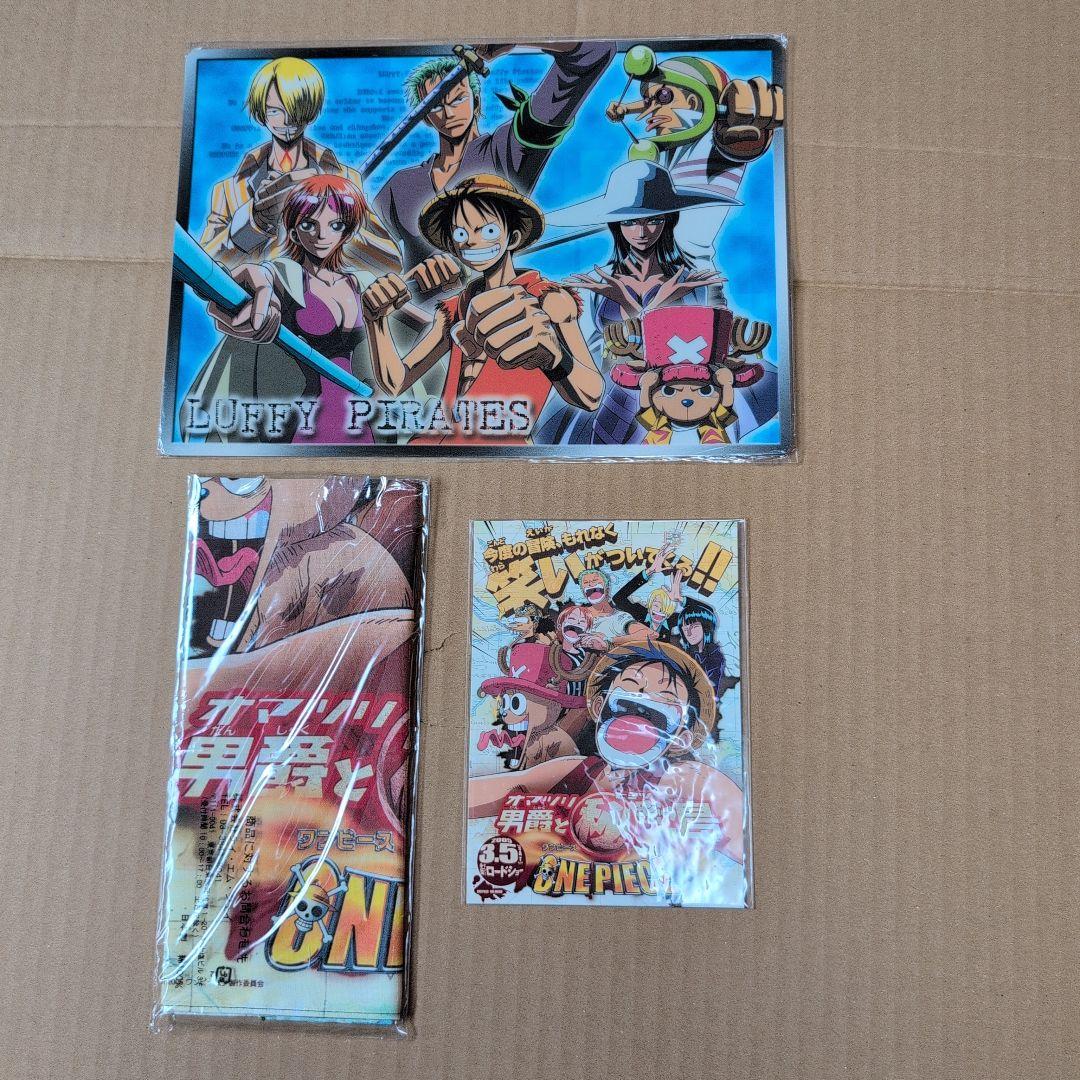 希少】ワンピースオマツリ男爵と秘密の島 グッズ3点まとめ売り - メルカリ