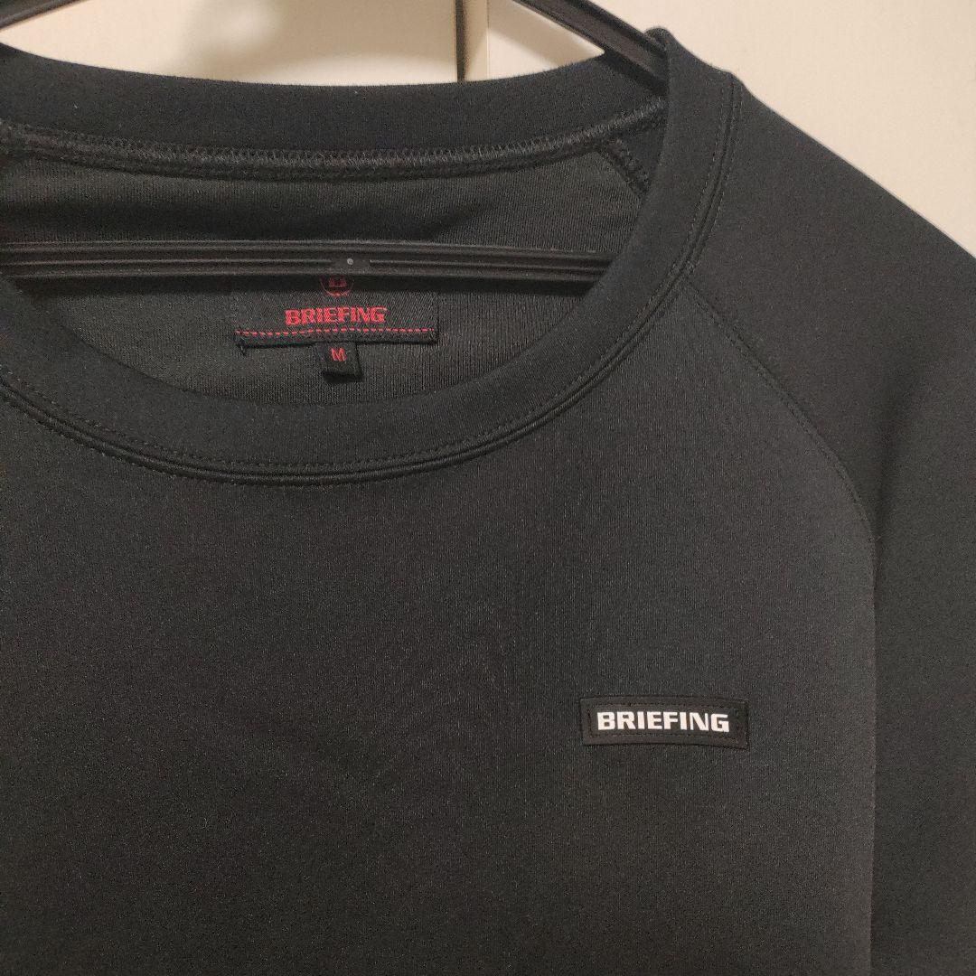 BRIEFING ブラック トレーナー 希少 Mサイズ