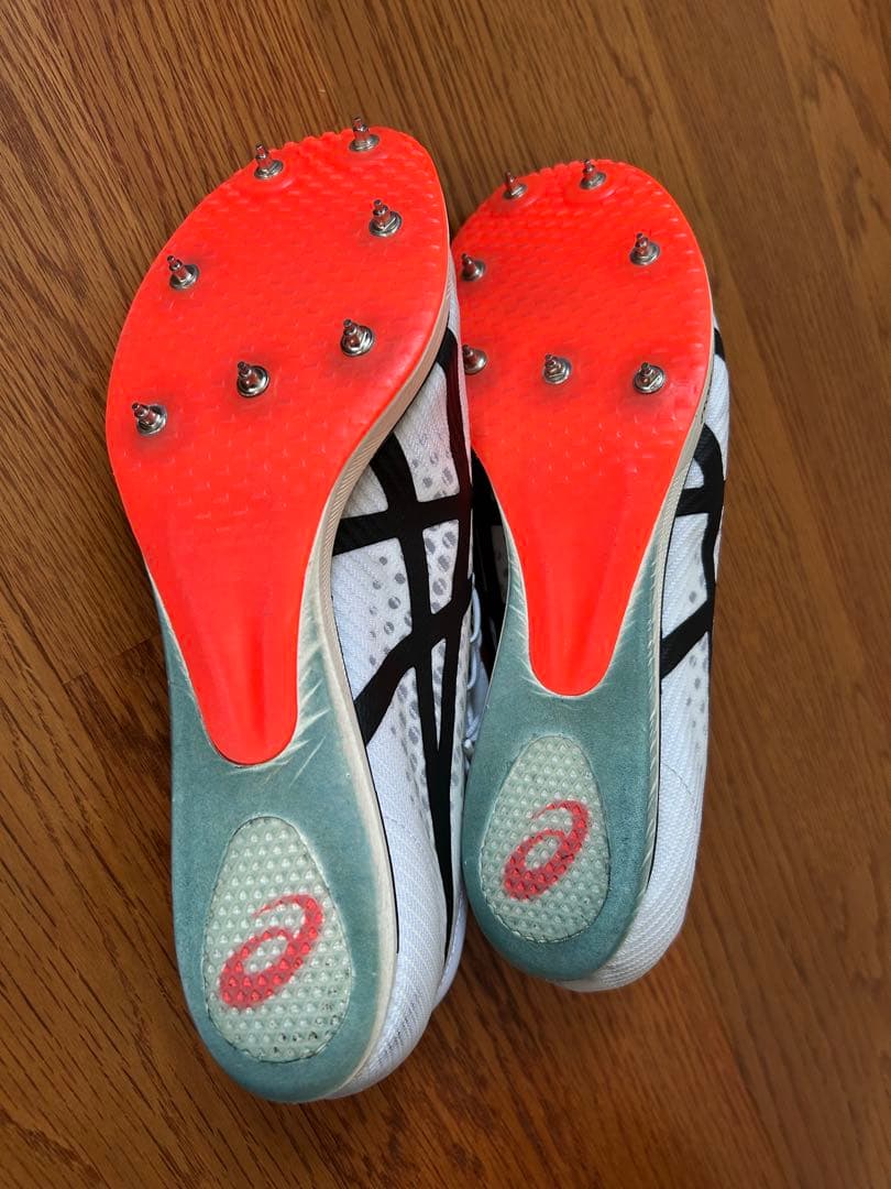 ASICS ジェットスプリント2 ホワイト/ブラック(25.5cm)