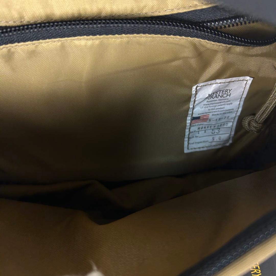 希少 美品 ミステリーランチ ヒップモンキー USA製 星条旗タグ コヨーテ