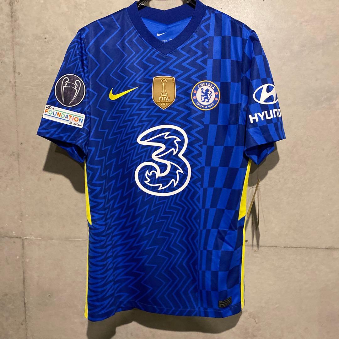 チアゴ・シウバ チェルシー 21/22 ホーム CL仕様