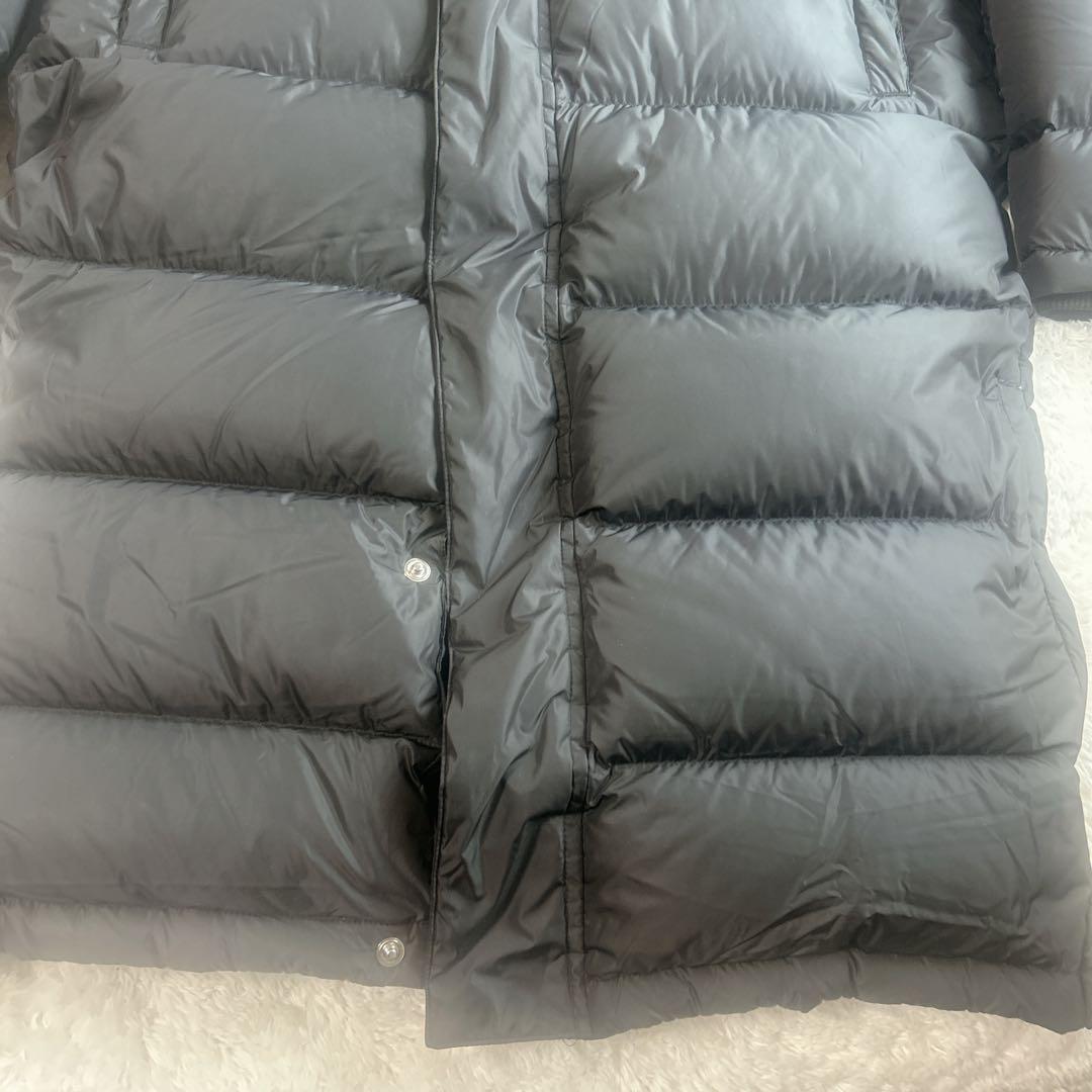 アディダスadidasトレフォイルロゴ ダウン ベンチコート 肉厚 ブラック