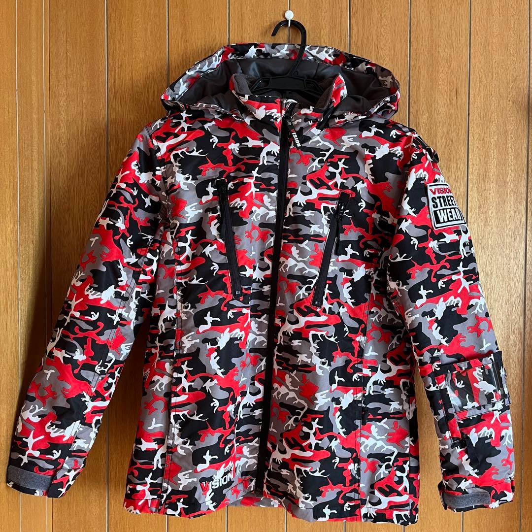 VISION ヴィジョン 160 スキー ボード 上下セット カモフラ柄 - メルカリ