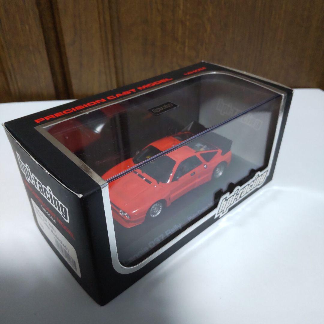 ランチア 037 ラリー プレインカラーモデル レッド 1/43 hpi - メルカリ