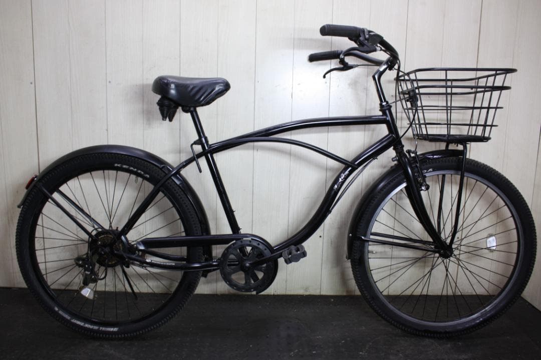 NORTH RIVER 26インチ 450mm シマノ6速 ビーチクルーザー 26インチ