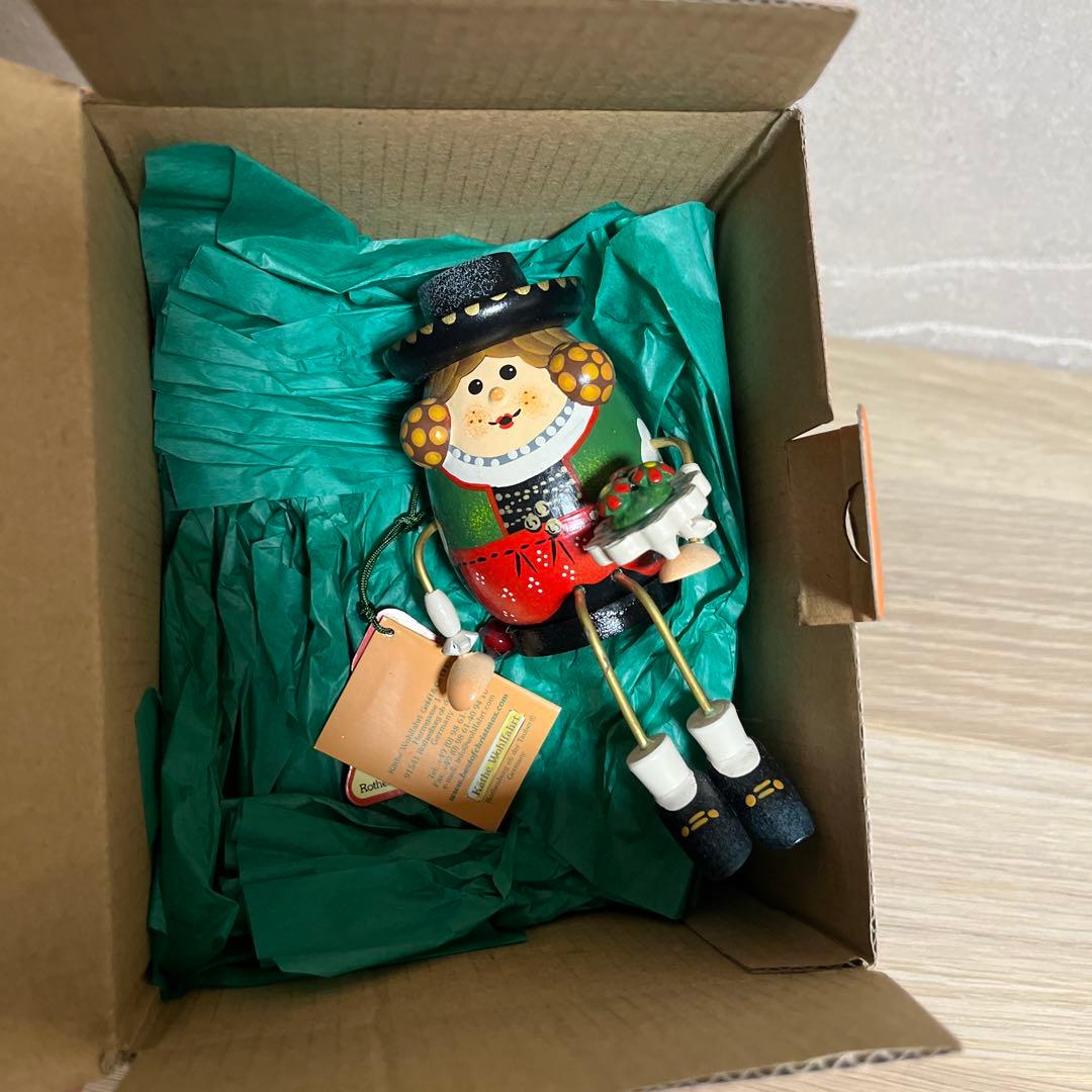 ケーテウォルファルト DUFTL人形 煙出し人形 ドイツ お香人形