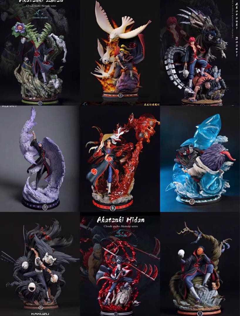 NARUTO ナルト デイダラ ガレージキット ガレキ スタチュー