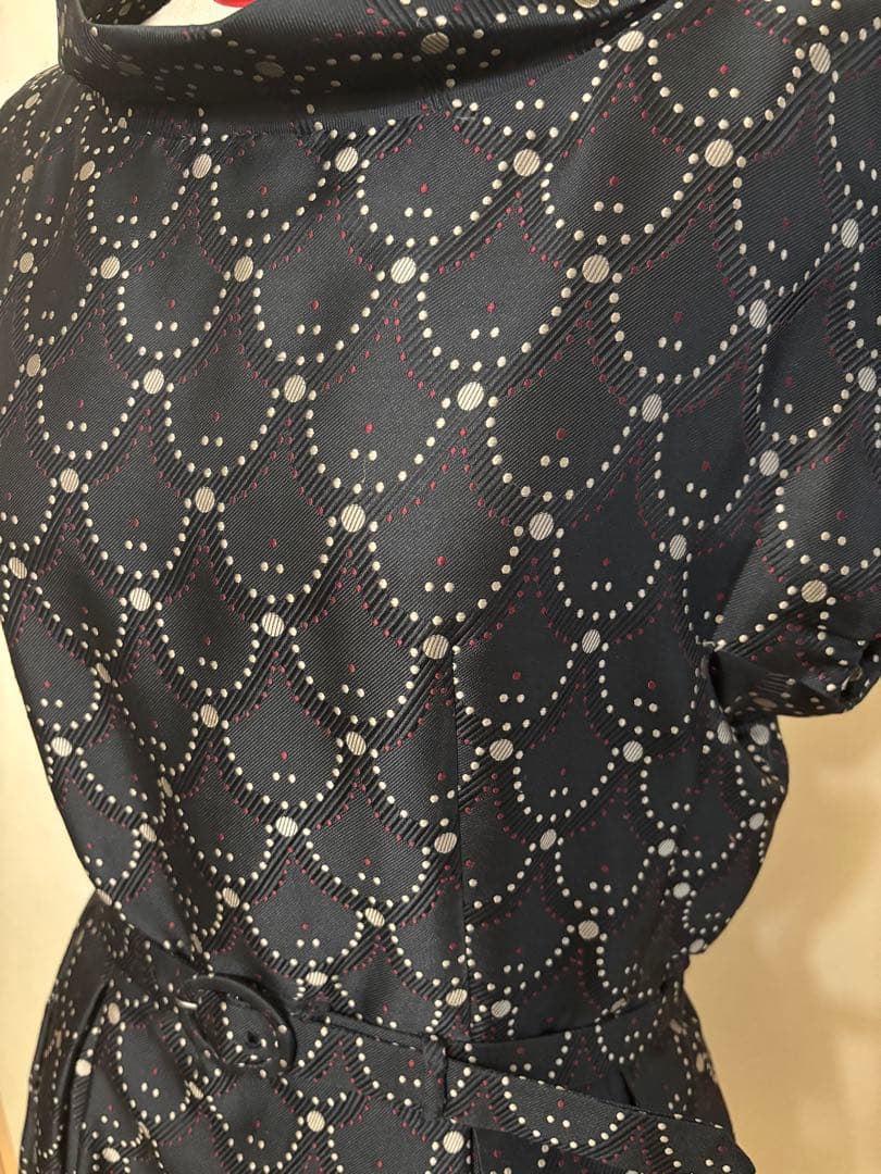 ジェーンマープル 刺繍ドレス ジャガード ブラック Jane marple☆Tiny