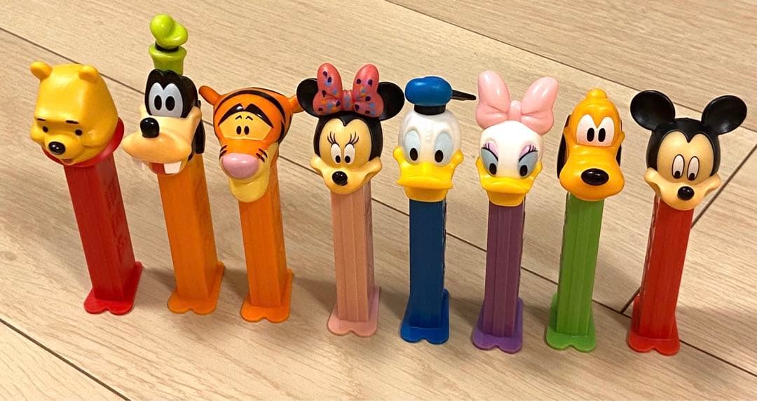 平成レトロ PEZ ペッツ Disney ディズニー まとめ売り - メルカリ