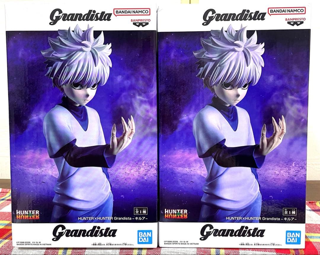 HUNTER×HUNTER キルア フィギュア 2体セットGrandista - メルカリ