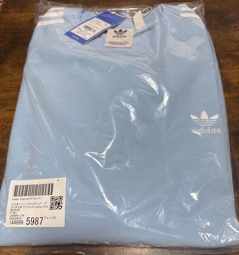 新品】プルオーバー トラックトップ / アディダスオリジナルス M ブルー