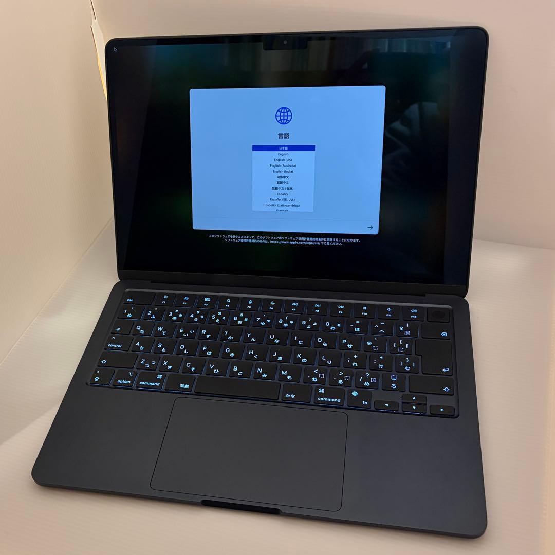 MacBook Air M2 13インチ Apple整備済製品 13インチMacBook Air [整備済製品] 8コアCPUと8コアGPUを搭載したApple