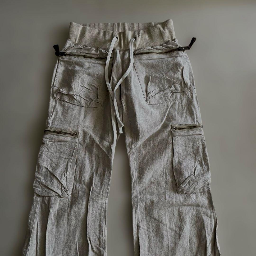 00s goa パンツ y2k flare pants archive グランジ - メルカリ