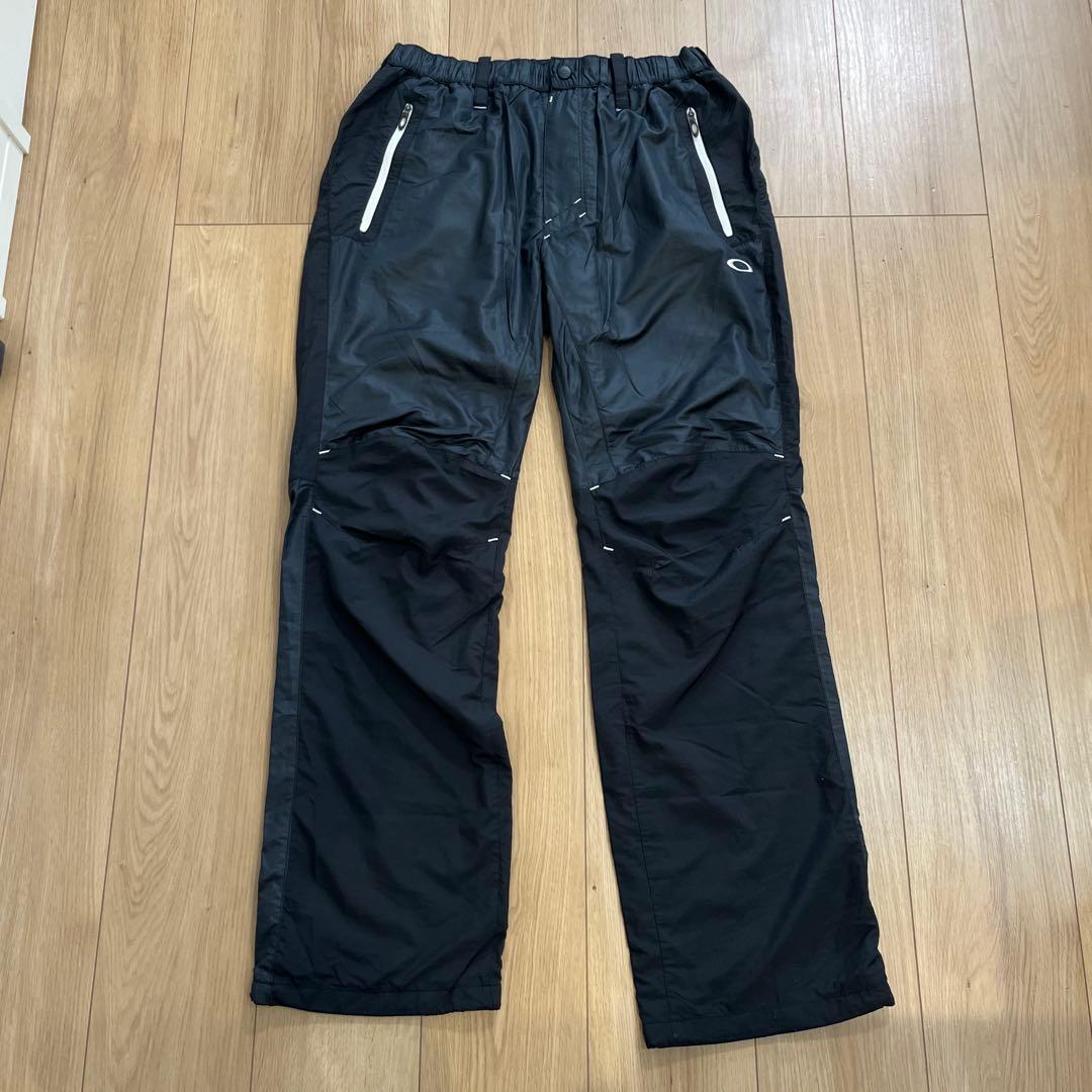 Oakleyオークリー スカル ブラック 黒ナイロン セットアップ 上下 XL