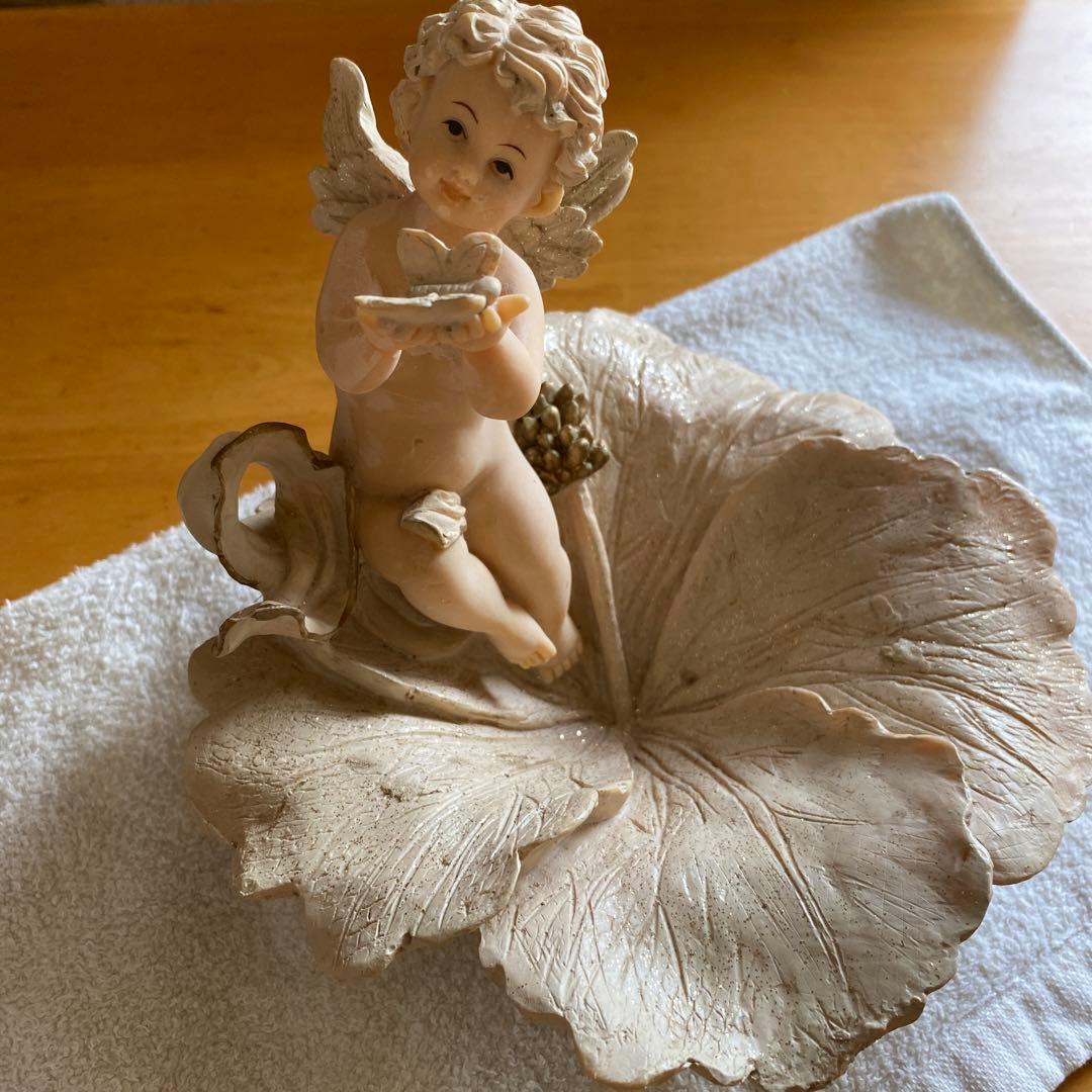 ◇天使置物 エンジェル 妖精 インテリア 陶器 - メルカリ