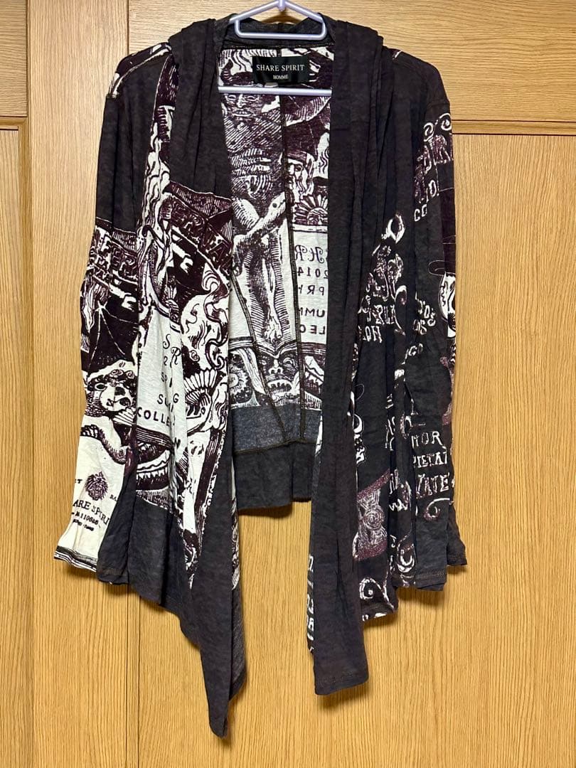 SHARE SPIRIT / フード付きカーディガン