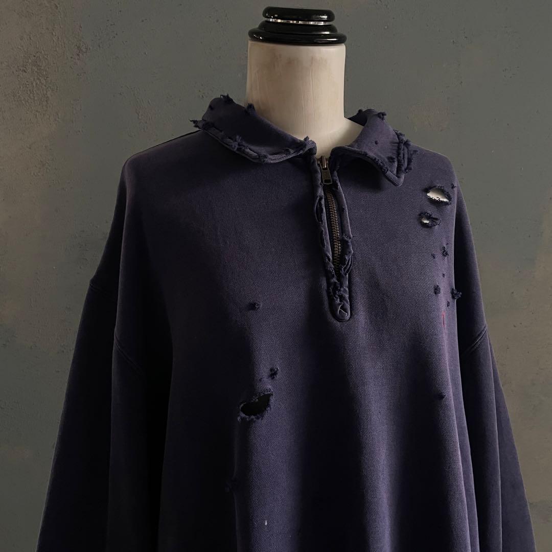 RalphLauren“退色”XXL“常田”grunge boro sweat