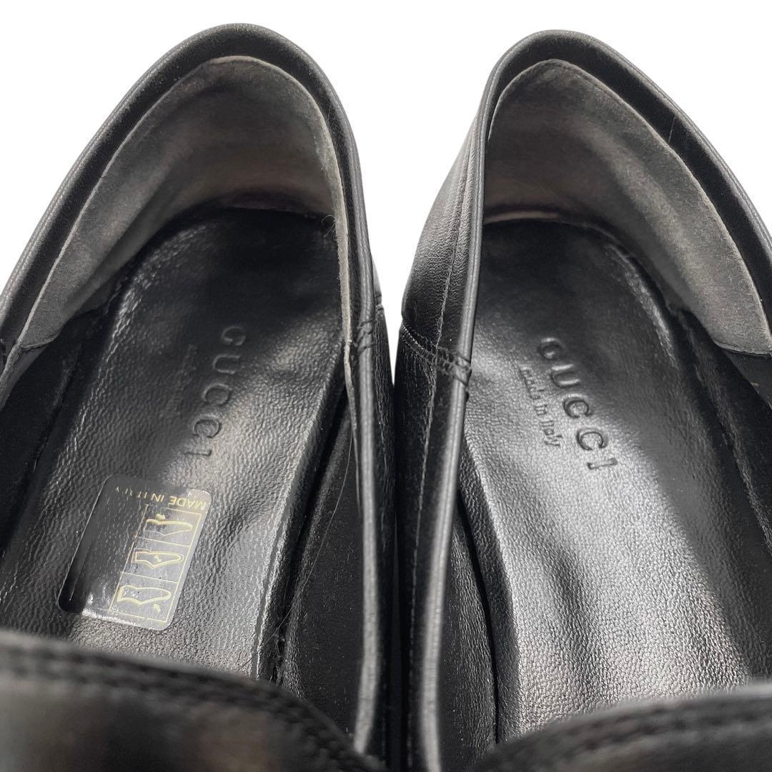 《超美品》グッチ ホースビット ビットローファー ブリクストン ヨルダーン 黒系