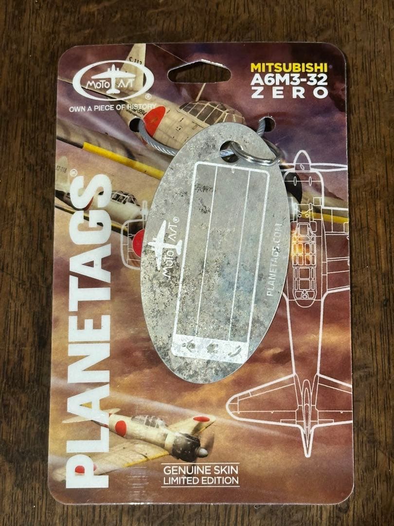 実物】 零戦 ゼロ戦 32型 3148号機 PLANETAG社 キーホルダー1 - メルカリ