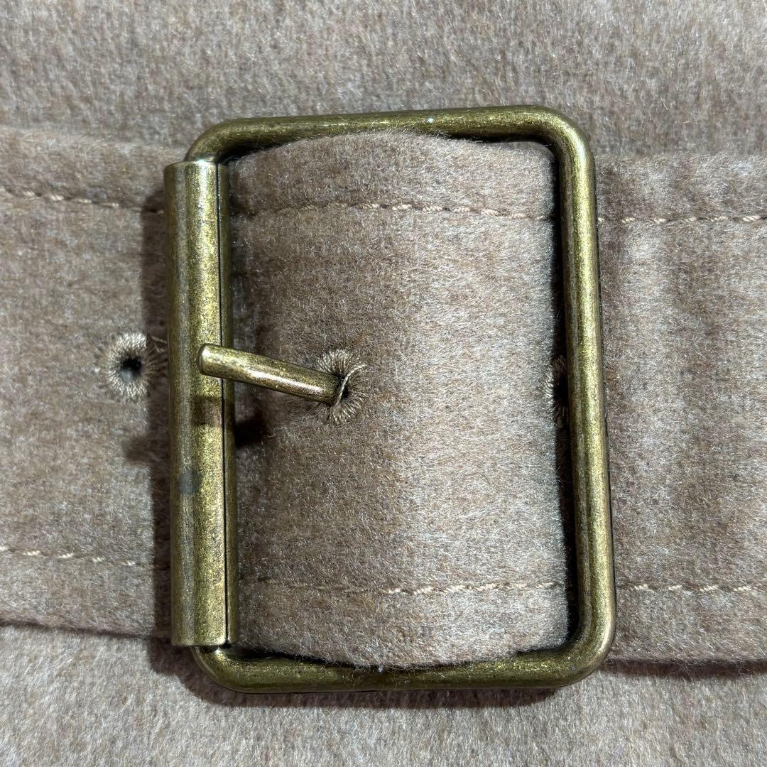 極美品 セオリー カシミヤ100% 絹 ベルテッドコート ダブルトレンチコート