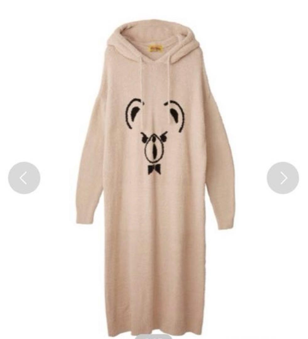 大人気・即完売】ヒステリックグラマー HYS BEAR編込 パーカー