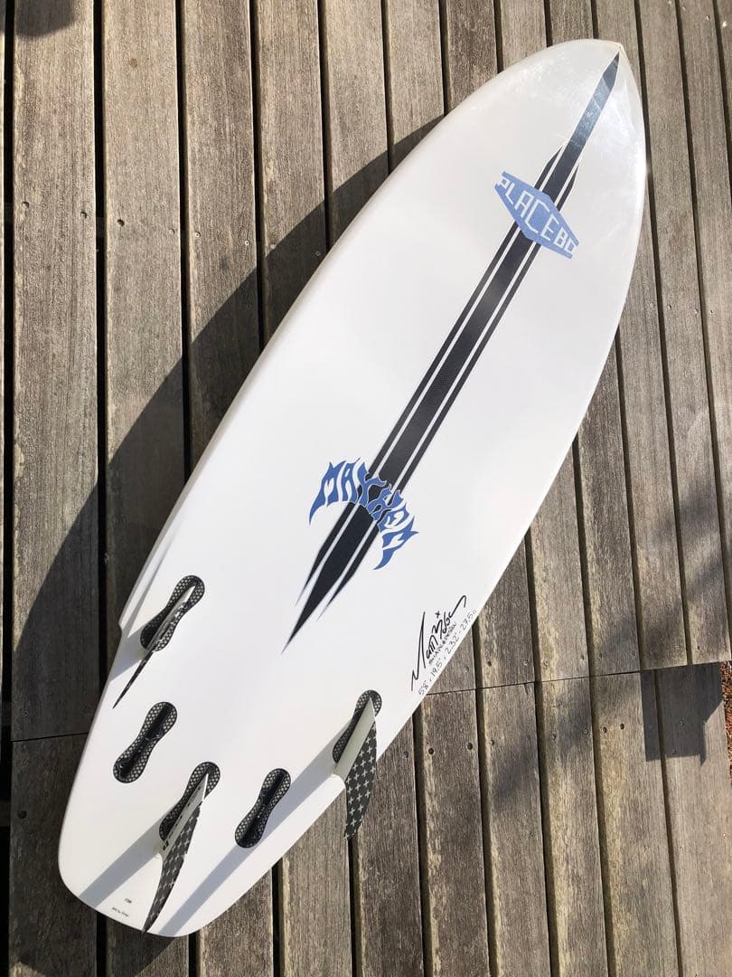 美品！PLACEBO プレセボ サーフボード 5.8 ラッド ディアブロ - メルカリ
