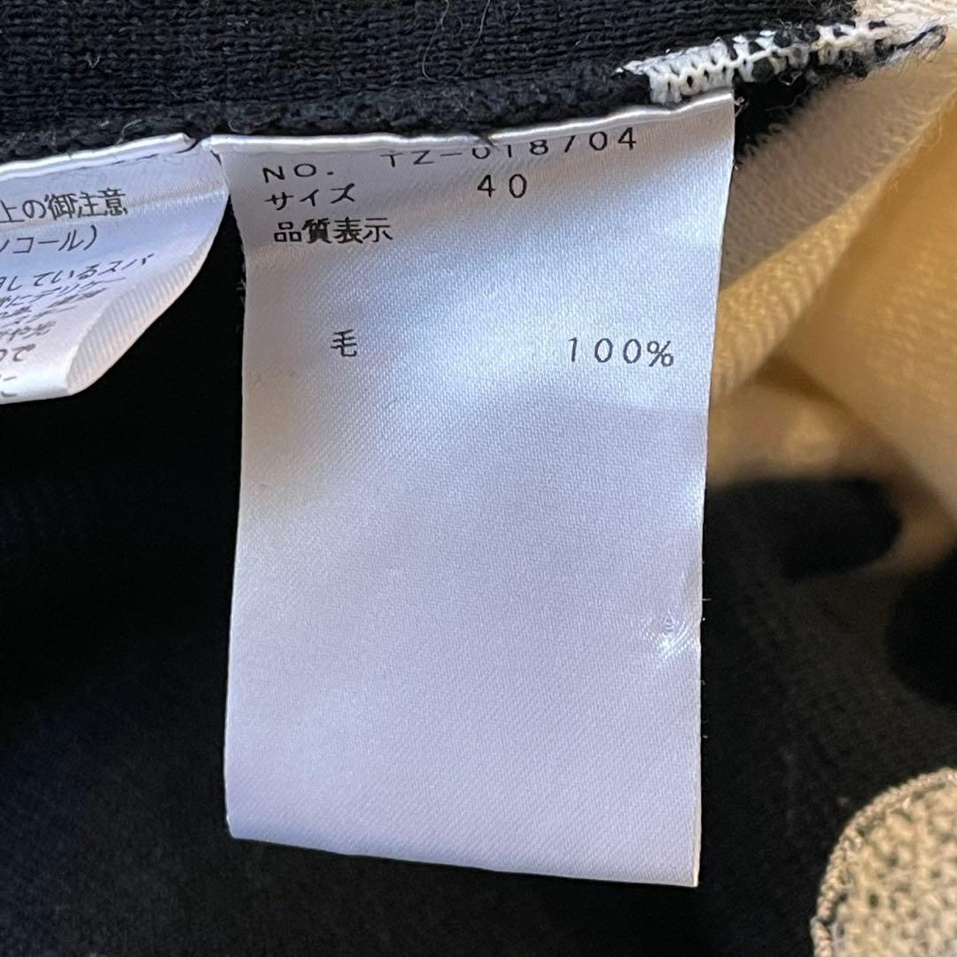 M'S GRACY 2020年 フラワー ニット ワンピース ブラック 40 - メルカリ