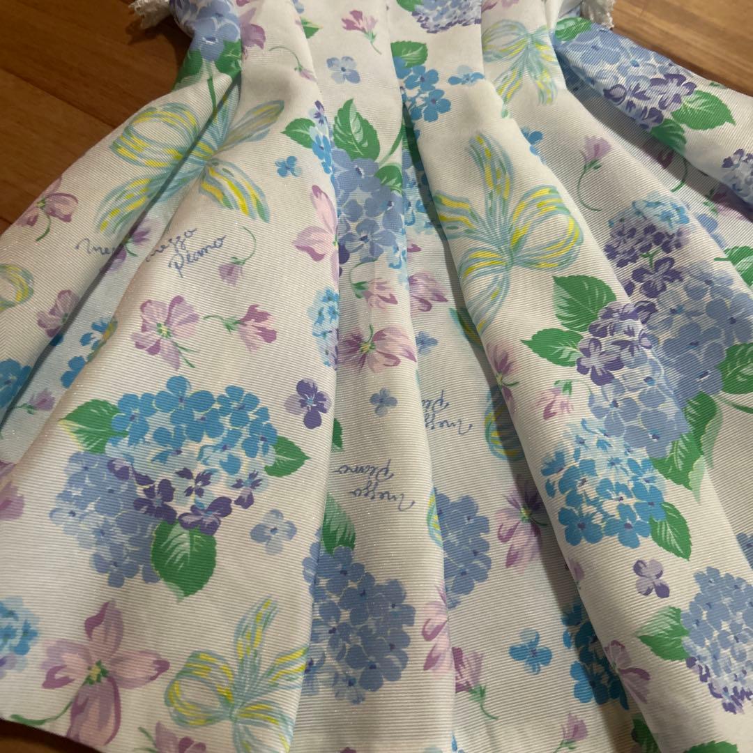 メゾピアノ♡着画あり♡紫陽花ドレス110の通販はau PAY マーケット