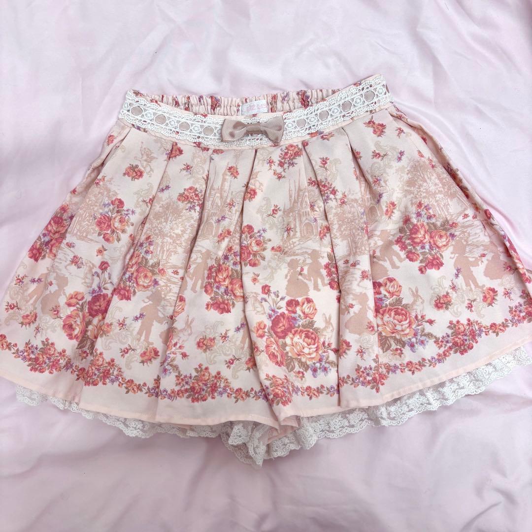 LIZLISA ❤︎⁠ フェアリーテール花柄のスカパン y2k 平成 姫系 希少