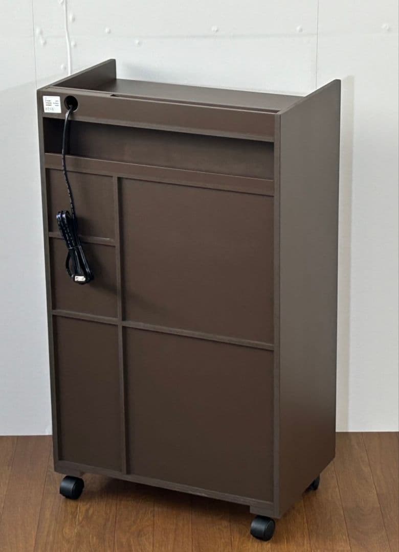 キッチンワゴン no3474ダークブラウン