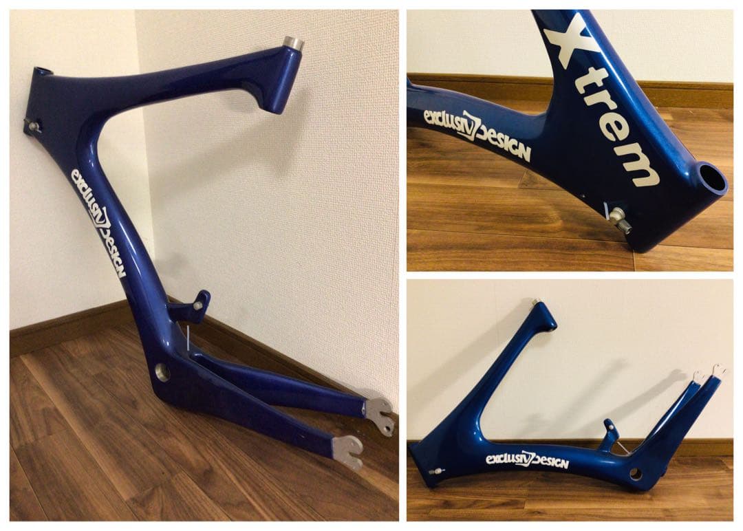 90年代 ドイツ製 Xtrem トラックレーサー カーボンモノコックフレーム