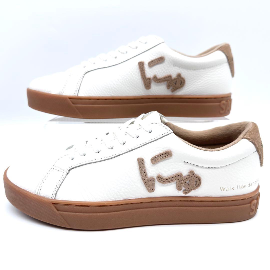 未使用✨サンガッチョ SG8 WHITELATE にゅ スニーカー 23.5cm