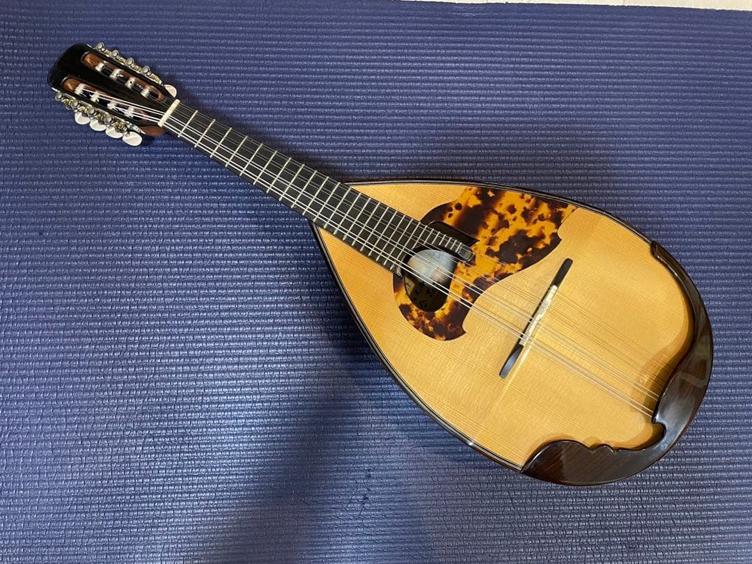 美品 落合忠男 手工品 マンドリン 1989年製 落合忠男 作『マンドリン』 ｜骨董品買取 緑和堂