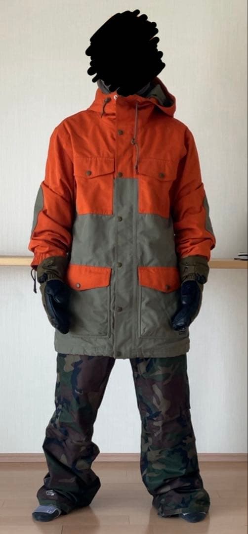 【のん】NIKEスノーボードウェア（上下セット）※８枚目に着衣写真有り ポンタぺス（PONTAPES） スノーボードウェア 上下セット ジュニア