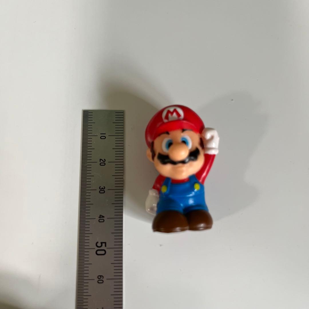 激レア！美品】マリオ 指人形 ソフビ フィギュア mario スーパーマリオ