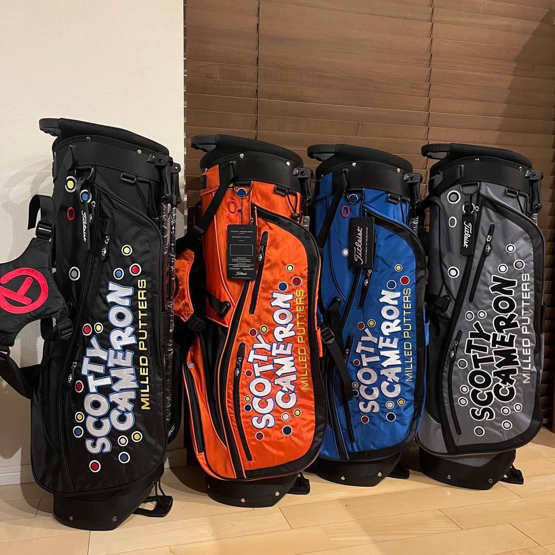 Titleist SCOTTY CAMERONスタンド キャディバッグ ピエロ黒 - メルカリ