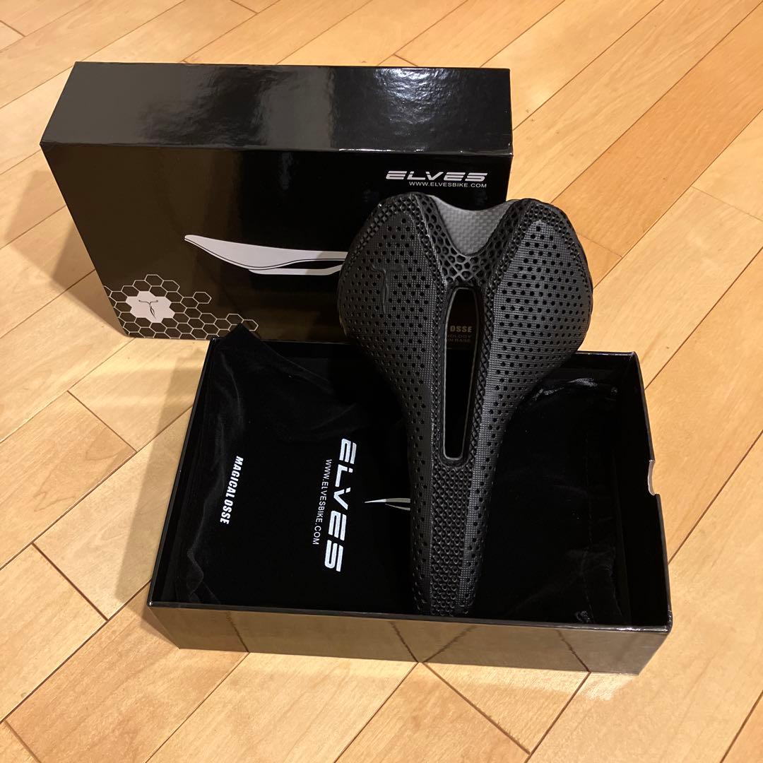 ELVES MAGIC OSSE 3Dプリントサドル 幅145mmELVES MAGIC OSSE PRO 3D